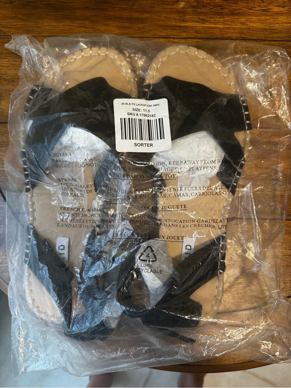 Torrid Black BNWT LaceUp The Ankle Espadrille Sandals Fit Like 12 WW BRAND NEW - Picture 4 of 16